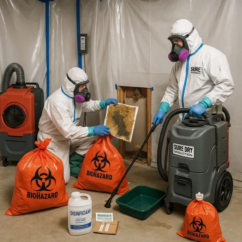 Contaminated Water Handling Protocols process in Saluda County, SC
