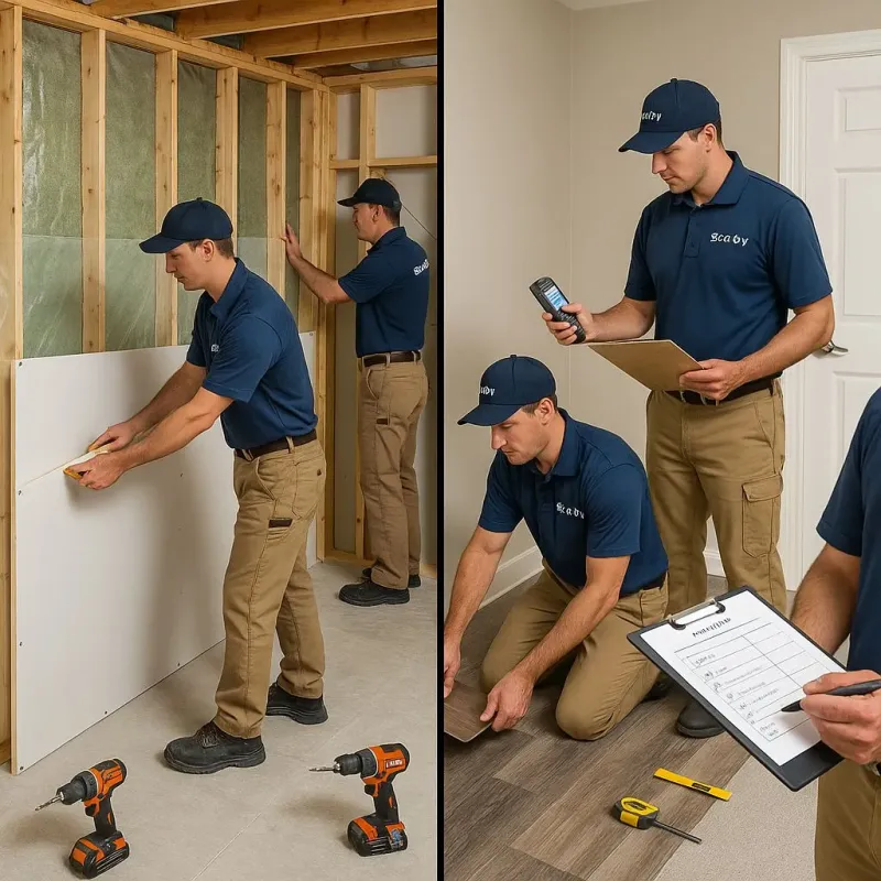 Repairs and Reconstruction process in Saluda County, SC
