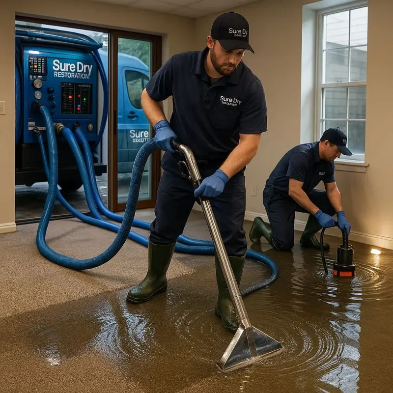 Water Extraction and Removal process in Saluda County, SC